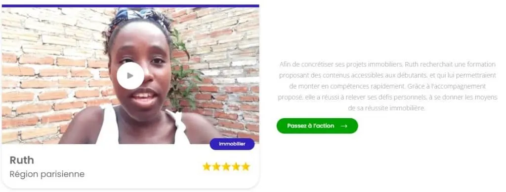 testimonio ruth formación yann darwin greenbull crear y desarrollar un negocio predominantemente inmobiliario