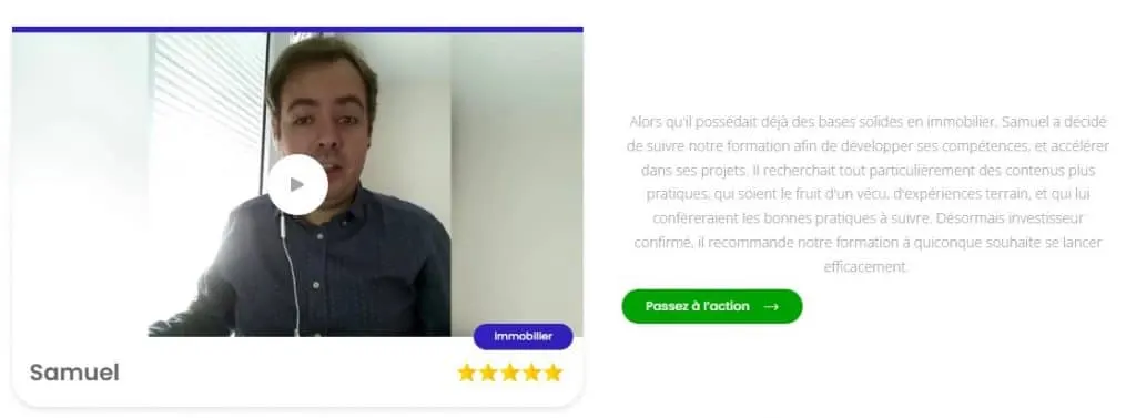 testimonio samuel capacitación yann darwin greenbull crear y desarrollar un negocio predominantemente inmobiliario