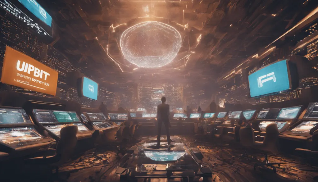 Entdecken Sie Upbit, die revolutionäre Kryptowährungsbörse, die verspricht, die Kryptowelt bahnbrechend zu verändern. Kaufen, verkaufen und tauschen Sie Ihre Kryptos sicher auf Upbit.